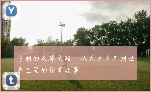 亨利的足球之路：从天才少年到世界巨星的传奇故事